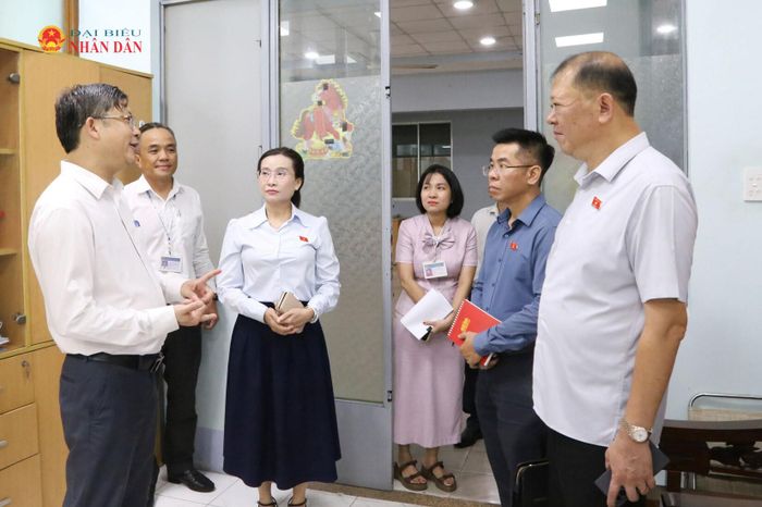 Đoàn khảo sát trao đổi với lãnh đạo Ban Tiếp công dân TP. Đồng Nai