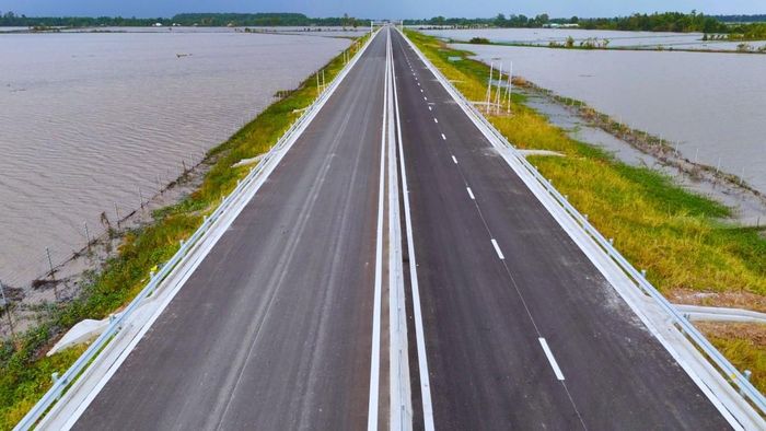 Cao tốc Cần Thơ - Cà Mau bắt đầu thu phí từ ngày 15/9. Ảnh: Cổng TTĐT Chính phủ