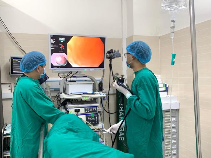 Khoa Nội tiêu hoá ứng dụng trí tuệ nhân tạo vào nội soi tiêu hoá, hỗ trợ phát hiện các tổn thương ung thư sớm mà mắt thường không nhìn thấy.