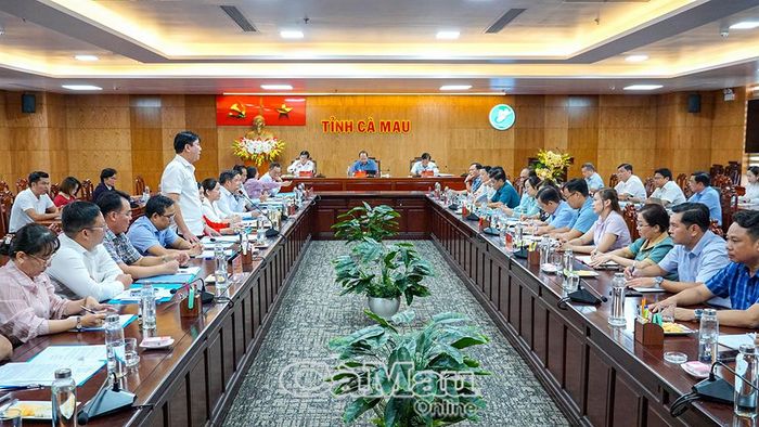 Đại biểu tham dự cuộc họp.