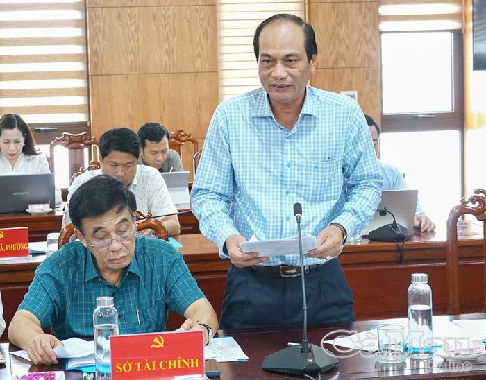 Ông Nguyễn Văn Vũ, Chủ tịch Liên minh HTX tỉnh Cà Mau, thông tin tình hình kinh tế tập thể, HTX trên địa bàn tỉnh.