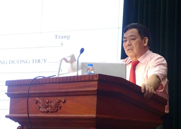 PGS,TS. Nguyễn Văn Vi - Trường Đại học Công nghệ giao thông vận tải trao đổi tại buổi tập huấn