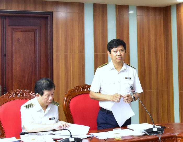 Ông Đoàn Chiến Thắng - Kiểm toán trưởng KTNN khu vực VII - công bố 2 Quyết định kiểm toán