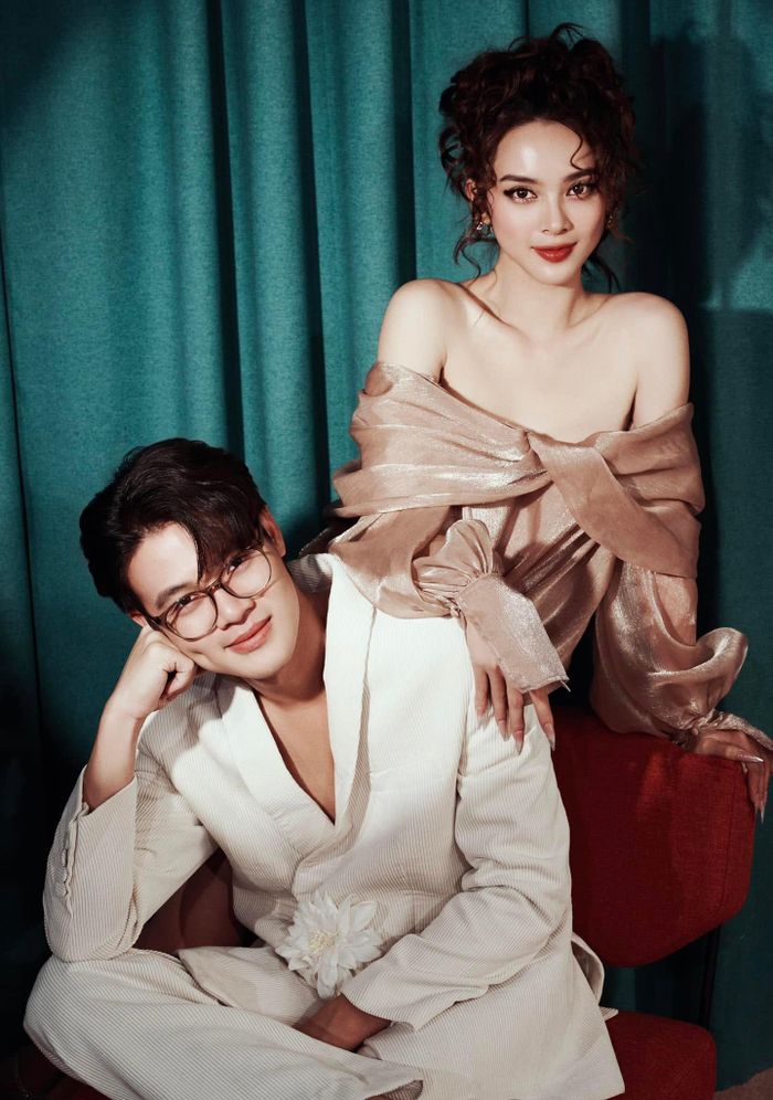Quỳnh Lương và Tiến Phát.