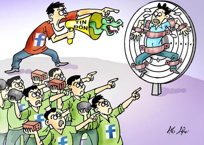 Đám đông trên mạng có thể nhanh chóng biến những phán xét cá nhân thành một “bản án” dành cho người khác.