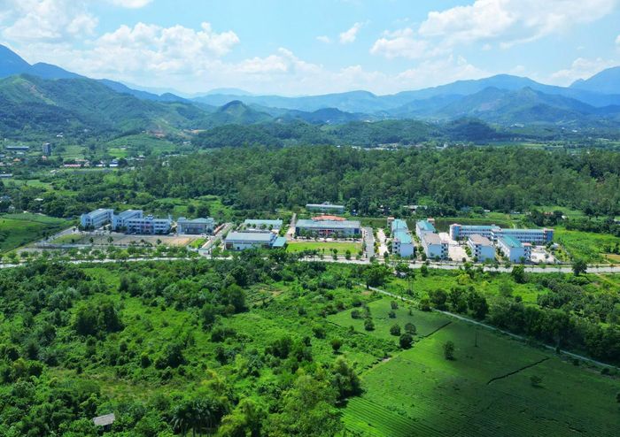 Khu Công nghệ cao Hòa Lạc và khu vực Đại học Quốc gia Hà Nội cơ sở Hòa Lạc là nơi thực hiện 2 dự án sandbox. Ảnh: PV