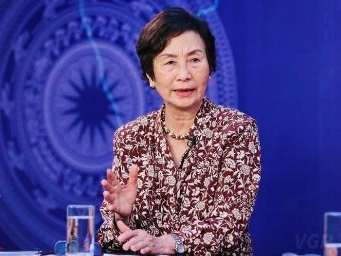 Phó Giáo sư, Tiến sĩ Bùi Thị An, nguyên Đại biểu Quốc hội khóa XIII, Chủ tịch Hội Nữ trí thức Hà Nội. Ảnh: NVCC