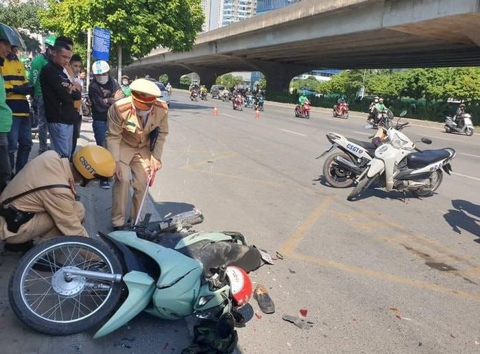 Hiện trường một vụ tai nạn giao thông. Ảnh: Minh họa