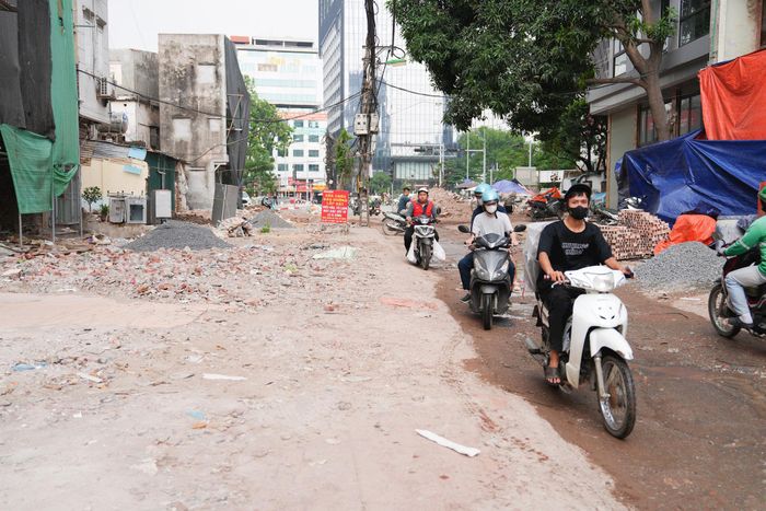 Hiện tại, dự án đã hoàn thành công tác giải phóng mặt bằng. Ảnh: Ngọc Tú