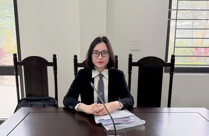 Thạc sĩ, Luật sư Hoàng Thị Hương Giang (Đoàn luật sư TP Hà Nội). Ảnh: NVCC.