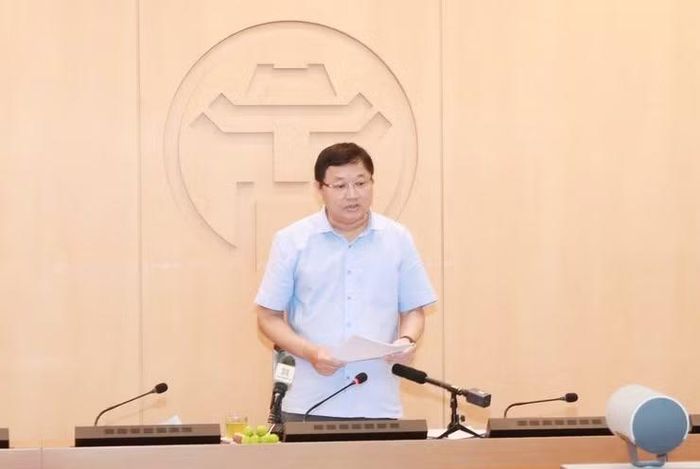 Phó Giám đốc Sở Xây dựng Hà Nội Đào Minh Tâm thông tin