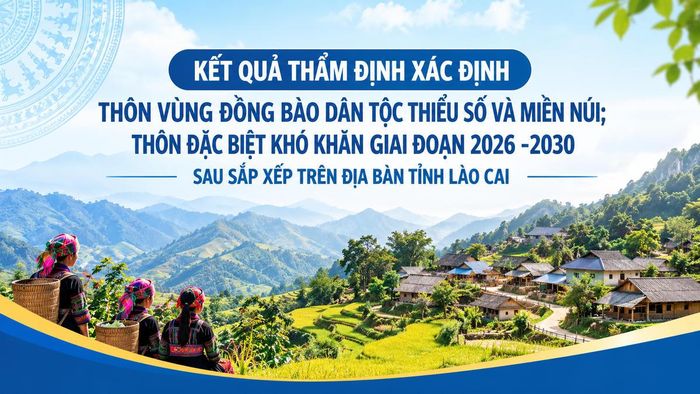Qua rà soát 1.609 thôn ở Lào Cai, xác định 691 thôn đặc biệt khó khăn. Ảnh: Cổng TTĐT Lào Cai.