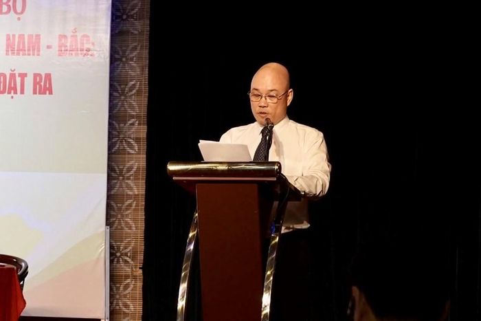 TS.NSND Triệu Trung Kiên phát biểu tại Hội thảo