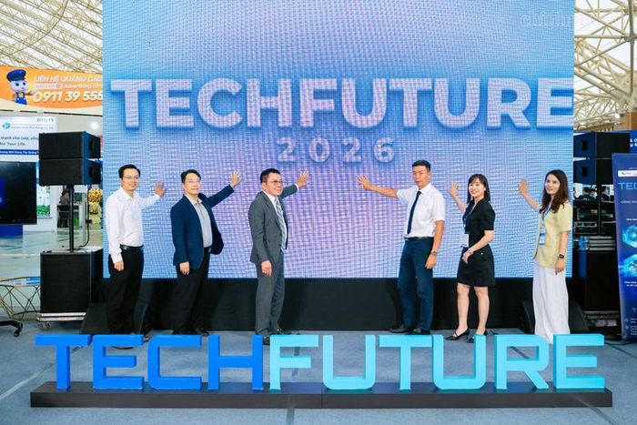 TechFuture 2026 tạo không gian để các doanh nghiệp Việt giới thiệu giải pháp, kết nối với nhà đầu tư, chuyên gia và cơ quan quản lý - Ảnh: chinhphu.vn/Thu Giang