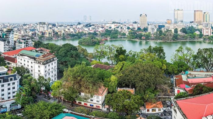 Phương án H1-1B chú trọng việc mở rộng tầm nhìn và tăng diện tích mảng xanh. (Ảnh: THÀNH ĐẠT)