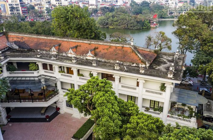 Trụ sở Báo Nhân Dân là một trong những điểm tựa kiến trúc quan trọng được giữ gìn và chỉnh trang hài hòa trong đồ án tái thiết. (Ảnh: THÀNH ĐẠT)