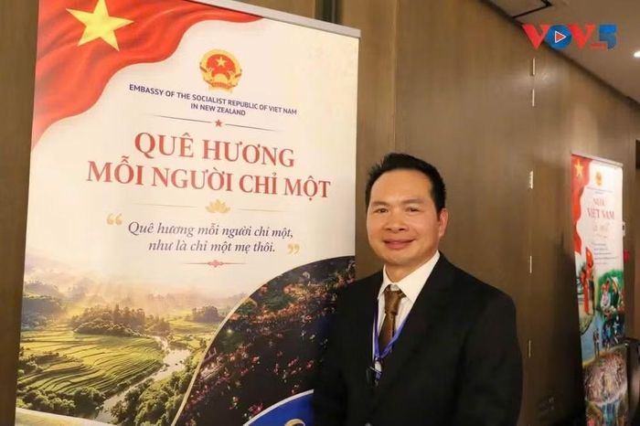  Anh Nguyễn Văn Thái - Chủ tịch Hội người Việt tại thành phố Wellington, New Zealand. ﻿(Ảnh do nhân vật cung cấp) 
