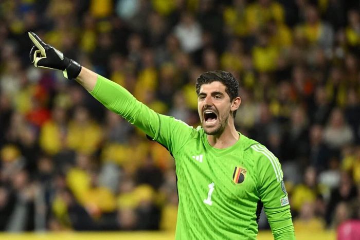 Thủ môn Thibaut Courtois sẽ không cùng đội tuyển Bỉ tham dự Nations League. Ảnh:The New York Times
