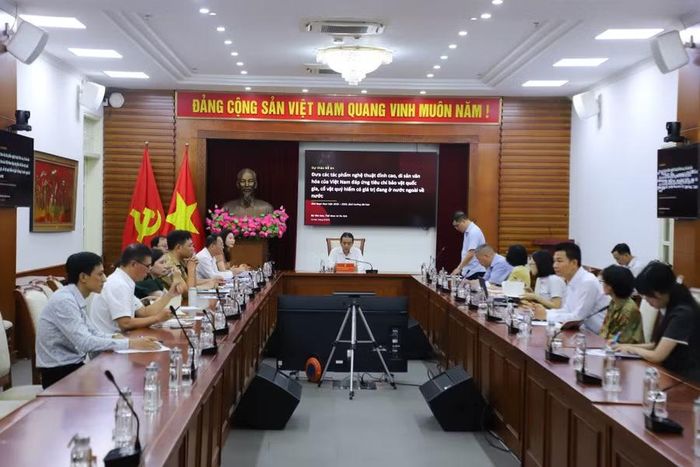 Toàn cảnh buổi làm việc - Ảnh: Bộ VH,TT&DL.