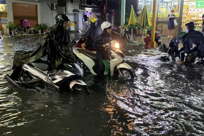 TP Hồ Chí Minh cảnh báo mưa lớn diện rộng tại Nam Bộ, đề phòng ngập lụt và sạt lở.