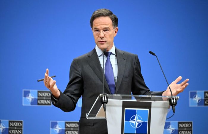 Tổng thư ký NATO Mark Rutte cho rằng, các nước châu Âu cần gánh vác trách nhiệm lớn hơn đối với an ninh của lục địa. Ảnh: AFP.