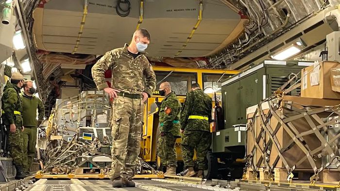 Canada và Ukraine tăng cường hợp tác trong lĩnh vực công nghệ quốc phòng. Ảnh: AP.
