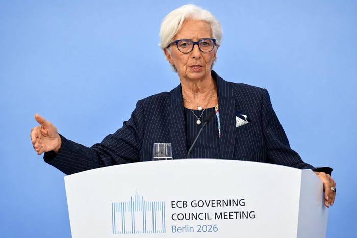 Chủ tịch ECB Christine Lagarde. Ảnh: Reuters.