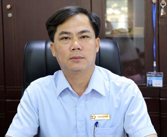 Ông Hoàng Văn Đềm, Giám đốc Trung tâm Phục vụ hành chính công xã Bảo Đài.