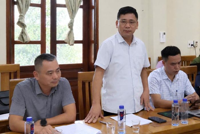 Lãnh đạo xã Bảo Đài chia sẻ cách làm của địa phương.