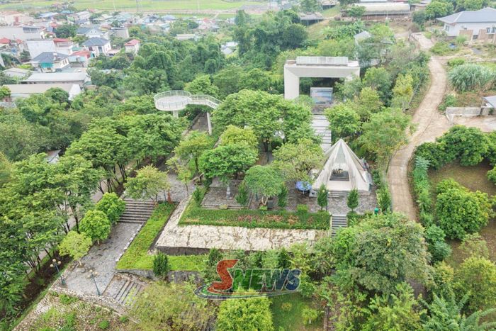 Khu Di tích lịch sử lưu niệm Trung đoàn 52 Tây Tiến, phường Mộc Châu.