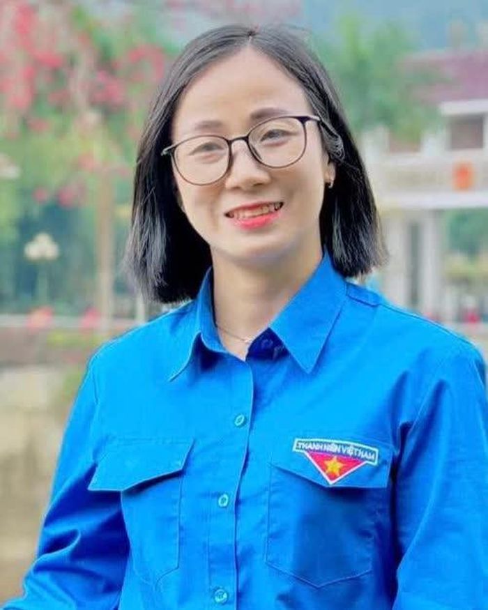 Đồng chí Đặng Thị Hương Bí thư Đoàn xã Thanh Thủy