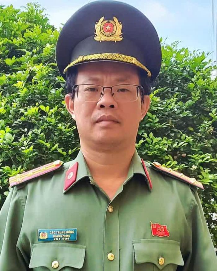 Đại tá Đào Trung Dũng Trưởng phòng An ninh mạng và phòng, chống tội phạm sử dụng công nghệ cao, Công an tỉnh