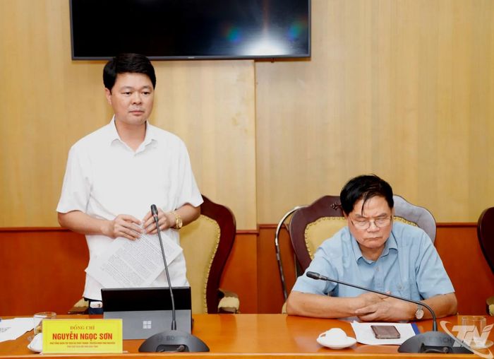 Đại biểu phát biểu tại Hội nghị.