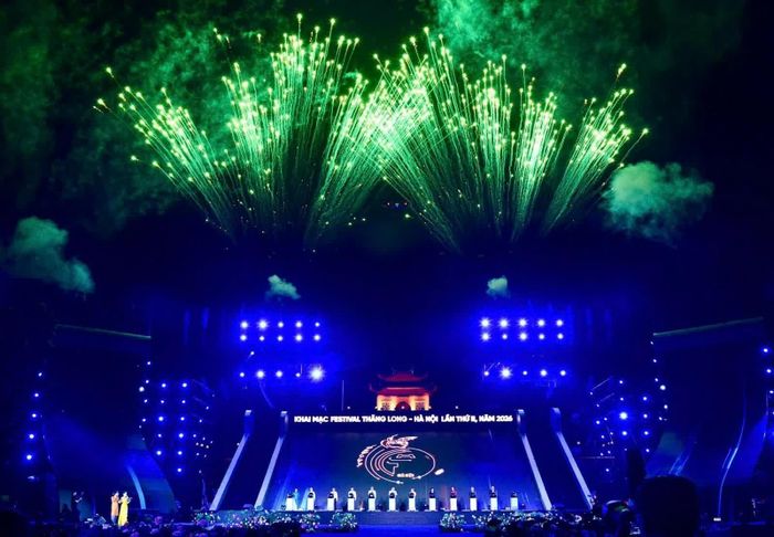 Lễ khai mạc Festival Thăng Long - Hà Nội lần thứ II, năm 2026. Ảnh: Linh Phạm
