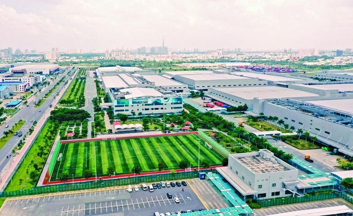 TP. HCM đang đẩy nhanh tái cấu trúc các khu công nghiệp theo hướng sinh thái, thông minh, công nghệ cao và tích hợp logistics. Ảnh: Ngọc Hậu
