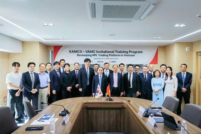 Đoàn công tác Việt Nam và KAMCO tại Chương trình đào tạo KAMCO – VAMC, Seoul, tháng 9/2026