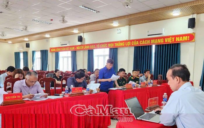 Ông Hứa Văn Quang, Phó Chủ tịch UBND xã Vĩnh Hậu,