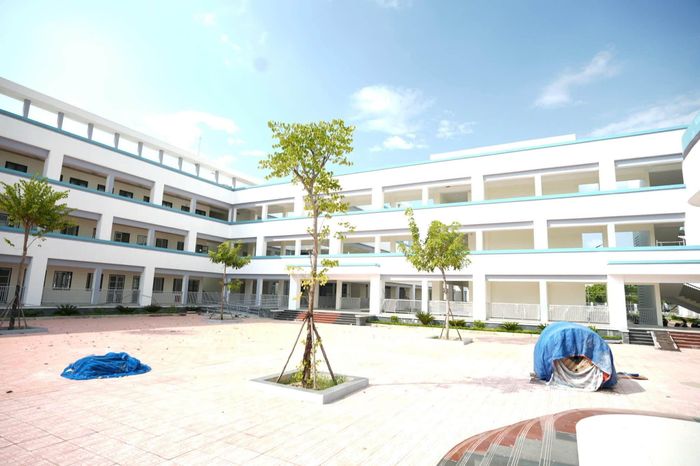 Trường Tiểu học Đan Phượng (khu B). Ảnh: Ngân Nguyễn