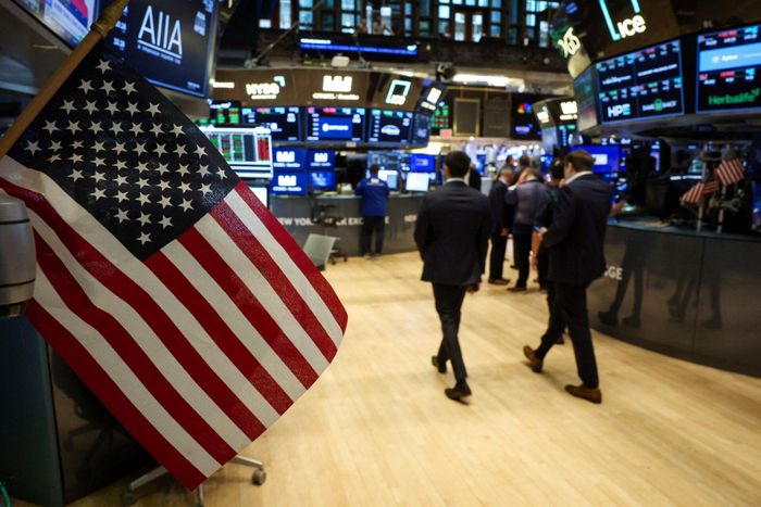  Sàn giao dịch chứng khoán New York (NYSE) tại thành phố New York (Mỹ). Ảnh: Reuters. 