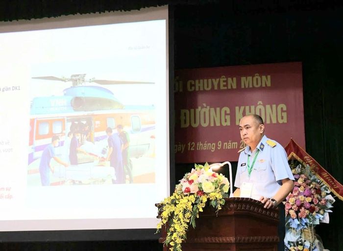 BS.TS Nguyễn Hải Đăng trình bày báo cáo tại Hội nghị
