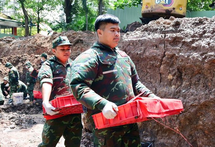 Tính từ ngày 23.6 đến nay, lực lượng làm nhiệm vụ đã phát hiện và quy tập được 616 bộ hài cốt liệt sĩ tại Công viên Lê Thị Riêng