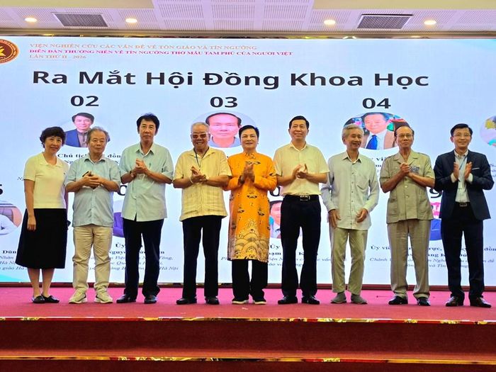 Viện Nghiên cứu các vấn đề về Tôn giáo và Tín ngưỡng ra mắt Hội đồng Khoa học
