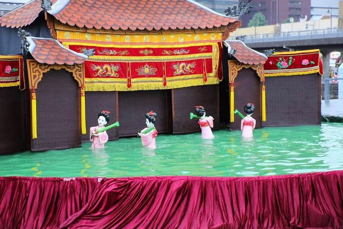 Chương trình nghệ thuật do Nhà hát Múa rối Việt Nam biểu diễn tại Lễ hội