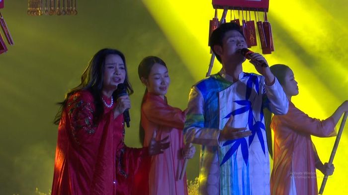 Ca sĩ Thanh Lam tham gia biểu diễn trong chương trình