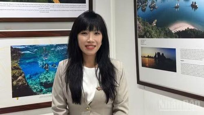 Nguyên nữ nghị sĩ Pháp Stéphanie Do. (Ảnh: TRUNG HƯNG)