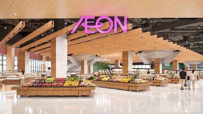 Phối cảnh Trung tâm thương mại Aeon Hải Dương. (Ảnh: LÊ CHÂU)