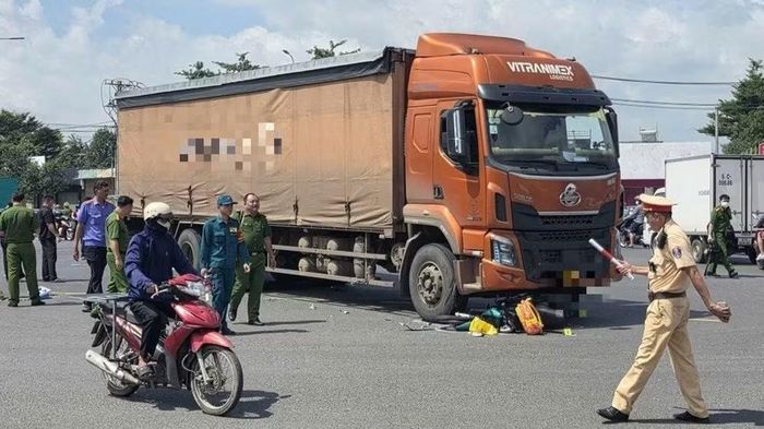 Một vụ tai nạn giao thông xảy ra tại thành phố Đồng Nai. (Ảnh: C08)