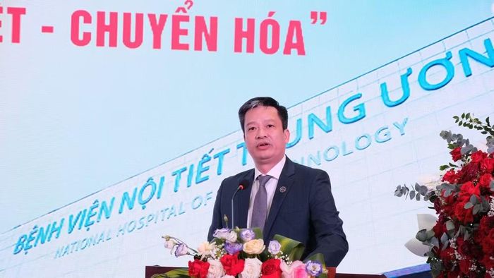  Tiến sĩ, Bác sĩ Phan Hoàng Hiệp, Giám đốc Bệnh viện Nội tiết Trung ương. (Ảnh: Anh Ngọc) 