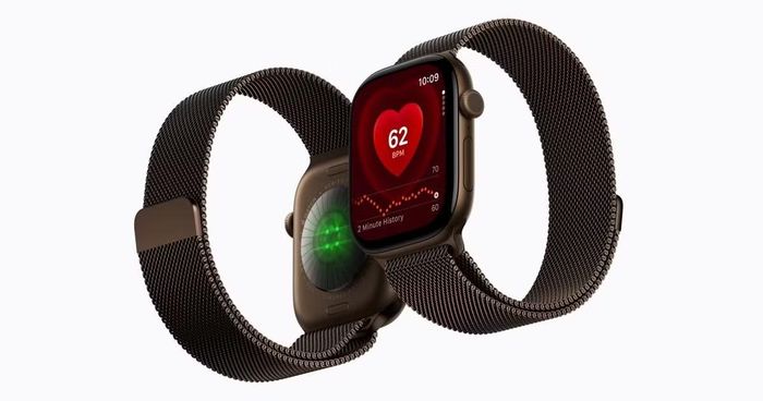 Apple Watch 12 Series trang bị hệ thống cảm biến sức khỏe hoàn toàn mới.