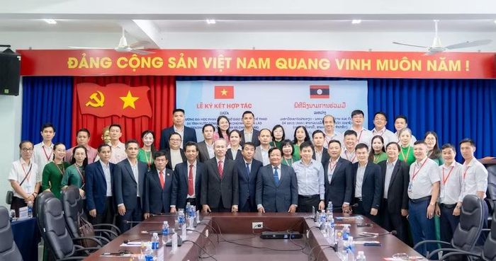 Trường Đại học Phan Thiết hợp tác giáo dục với 4 tỉnh của nước bạn Lào.